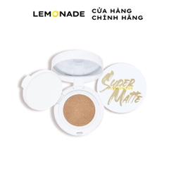 Phấn Nước Kiềm Dầu, Che Phủ Tốt Lemonade Supper Matte Cushion SPF50+/PA+++ 15g