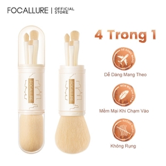 Hộp 4 Cọ Trang Điểm Focallure Makeup Brush BR01 Hai Đầu Chuyên Nghiệp BR01 FA-T02