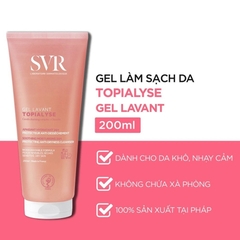 Sữa Rửa Mặt Dạng Gel Không Chứa Xà Phòng Dành Cho Da Khô SVR Topialyse Gel Lavant 55ml & 200ml