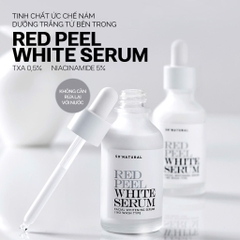 Tinh Chất Dưỡng Trắng, Mờ Thâm Nám So’Natural Red Peel White Serum 35ml