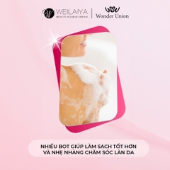 Sữa Tắm Trắng Da Hoa Trà Weilaiya Niacinamide Shower Gel 450ml