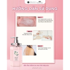 Sữa Tắm Trắng Da Hoa Trà Weilaiya Niacinamide Shower Gel 450ml