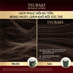 Bộ Gội Xả Bóng Mượt, Giảm Khô Xơ Rối Tsubaki Premium Moist 490ml
