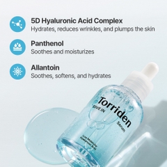 Tinh Chất Cấp Ẩm, Phục Hồi Torriden Dive In Low Molecular Hyaluronic Acid 50ml