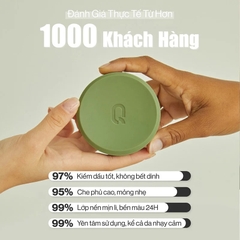 Phấn Nước Kiềm Dầu, Che Phủ Cao GLAMRR Q Vegan Super Cover Cushion SPF50+/PA+++