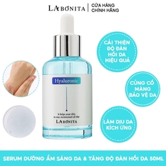 Tinh Chất Dưỡng Ẩm Sáng Da & Tăng Độ Đàn Hồi Da La Bonita Vital Hyaluronic Acid Serum 50ml