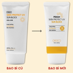 Kem Chống Nắng Nâng Tone Tự Nhiên Pekah Skin Protect UV Sunblock SPF50+/PA+++ 70ml