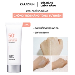 Kem Chống Nắng Nâng Tông Da Tự Nhiên Karadium Sun Snail Repair Cream 70ml