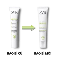 Kem Dưỡng Giảm Mụn, Thông Thoáng Lỗ Chân Lông SVR Sebiaclear Mat + Pores 40ml
