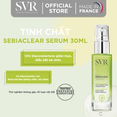 Tinh Chất Giảm Mụn Làm Mờ Thâm Sạm Và Mềm Mịn Da SVR Sebiaclear Serum 30ml