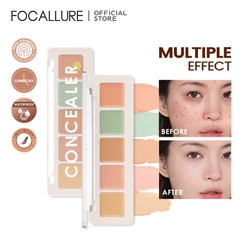 Bảng Triệt Sắc Che Khuyết Điểm 5 Ô Focallure Color Concealer Palette FA172 4.3g