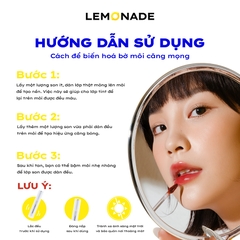 Son Tint Bóng Không Dính Bền Màu Lemonade Mirror Mirror Water Tint