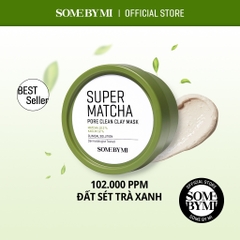Mặt Nạ Đất Sét Trà Xanh Giúp Làm Sạch, Thu Nhỏ Lỗ Chân Lông Some By Mi Super Matcha Pore Clean Clay Mask 100g