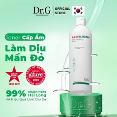 Nước Hoa Hồng Dưỡng Ẩm, Làm Dịu Da Mẫn Đỏ Dr.G R.E.D Blemish Clear Soothing Toner 300ml