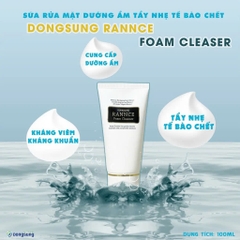Sữa Rửa Mặt Dongsung Rannce Foam Cleanser 100ml