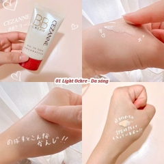 Kem Nền Cezanne BB Cream SPF23 PA++ 01 Light Ochre 40g