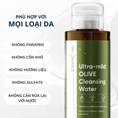 Nước Tẩy Trang Sạch Sâu Dịu Nhẹ Dr.Ceutics Ultra-mild Olive 500ml