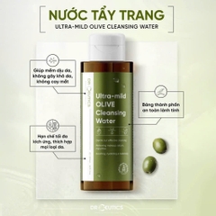 Nước Tẩy Trang Sạch Sâu Dịu Nhẹ Dr.Ceutics Ultra-mild Olive 500ml
