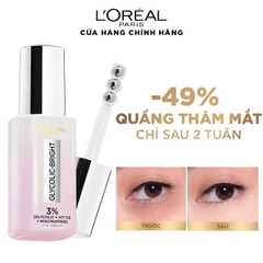 Dưỡng Mắt L'Oreal Glycolic-Bright Dark Circle Eye Serum 20ml