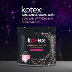 BVS Kotex Ban Đêm Dạng Quần Kotex Size M-L Gói 5 Miếng