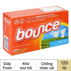 Giấy Thơm Quần Áo Bounce Sheets Outdoor Fresh 120 Tờ