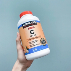 Viên nhai Vitamin C 500mg Kirkland 500 viên