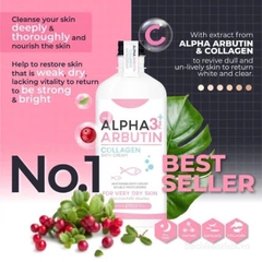 Sữa Tắm Dưỡng Trắng Da Precious Skin Alpha Arbutin 3 Plus Collagen 350ml