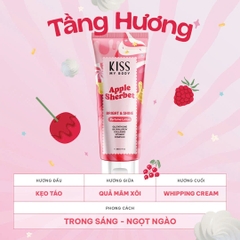 Sữa Dưỡng Sáng Da Toàn Thân Hương Nước Hoa Kiss My Body Bright & Shine 200g - Sweet Party Collection