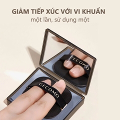 Giấy Thấm Dầu Than Tre Hoạt Tính Kèm Gương Gecomo 100 Tờ