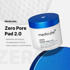 Toner Pad Dạng Miếng Medicube Zero Pore Pad 2.0 Cấp Ẩm Sâu 100ml/70 Miếng