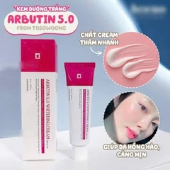 Kem dưỡng trắng trị nám Arbutin 5.0 Tosowoong 50ml