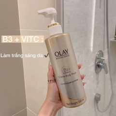 (Bản Thái) Sữa Tắm Dưỡng Trắng Da OLAY B3 + Vitamin C Body Wash 500ml
