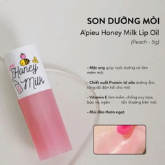 Dầu Dưỡng Môi Mật Ong Apieu Honey & Milk Lip Oil 5g
