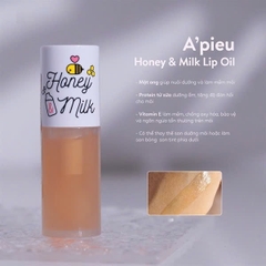 Dầu Dưỡng Môi Mật Ong Apieu Honey & Milk Lip Oil 5g