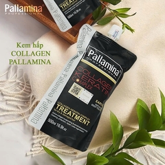 Kem Hấp Pallamina Collagen Keratin Complex Treatment 500ml