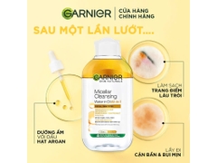 (Minisize) Nước Tẩy Trang Sạch Sâu Garnier Vàng Micellar Water Oil All-in-1 125ml
