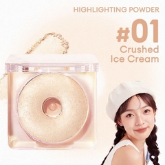 Phấn Bắt Sáng JudyDoll Highlighting Powder - 01 Crushed Ice Cream
