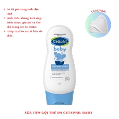 Sữa Tắm Gội 2 In 1 Cho Bé Cetaphil Baby Gentle Wash & Shampoo 230ml
