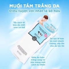 Muối Tẩy Tế Bào Chết Body Dưỡng Trắng Và Trẻ Hóa Da Scentio Milk Plus Brightening Salt Scrub 300g