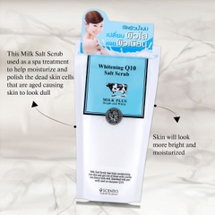 Muối Tẩy Tế Bào Chết Body Dưỡng Trắng Và Trẻ Hóa Da Scentio Milk Plus Brightening Salt Scrub 300g