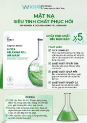 Mặt Nạ Siêu Tinh Chất Cấp Ẩm, Làm Dịu Da Dr.Wonjin Ampoule Edition Fill Air Mask 27g