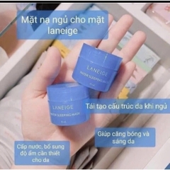 Mặt Nạ Ngủ Cho Làn Da Căng Mọng Nước Laneige Water Sleeping Mask Mini 15ml
