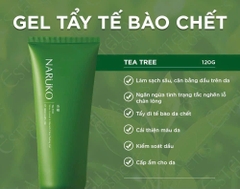 Gel Tẩy Tế Bào Chết Naruko Chiết Xuất Tràm Trà Tea Tree Shine Control and Blemish Clear Peeling Gel 120ml