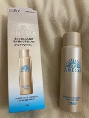 Xịt Chống Nắng Bảo Vệ Hoàn Hảo Anessa Perfect UV Sunscreen Skincare Spray 60g