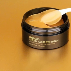 Đắp Mắt Giảm Nếp Nhăn, Quầng Thâm Bergamo Luxury Gold Hydrogel Eye Patch 60 Miếng 90G