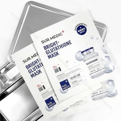 Mặt Nạ Dưỡng Trắng Da Chuyên Sâu Sur.Medic+ Bright Glutathione Mask 30g