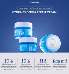 Kem Dưỡng Phục Hồi, Trắng Sáng Da PrettySkin Hydra B5 Derma Repair Cream 52ml