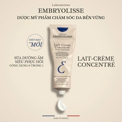 Kem Siêu Dưỡng Ẩm Hỗ Trợ Phục Hồi Da Embryolisse Lait Creme Concentre 30ml