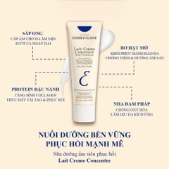 Kem Siêu Dưỡng Ẩm Hỗ Trợ Phục Hồi Da Embryolisse Lait Creme Concentre 30ml