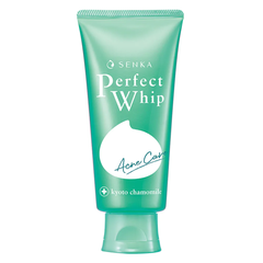 Sữa Rửa Mặt Tạo Bọt Dành Cho Da Mụn Senka Perfect Whip Acne Care 100g